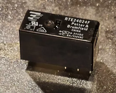On Vacation- No Ship Till 4/2 - Power Relay 8-Pins  RTE24024F DPDT Coil 24VDC 8A • $3
