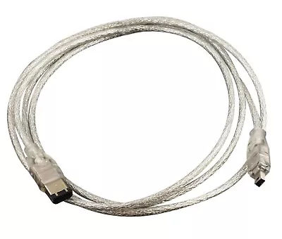 6 To 4 Pin IEEE 1394 Firewire ILink Adapter Cable 3 FT  Converter PC MAC DV C15 • $5.99