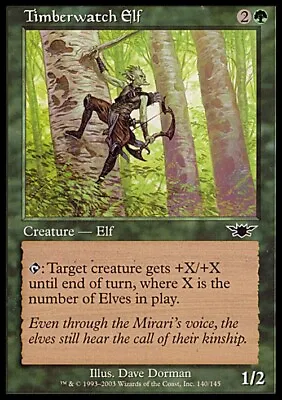 Timberwatch Elf ~ Legions [ Excellent ] [ Magic MTG ] • £2.48