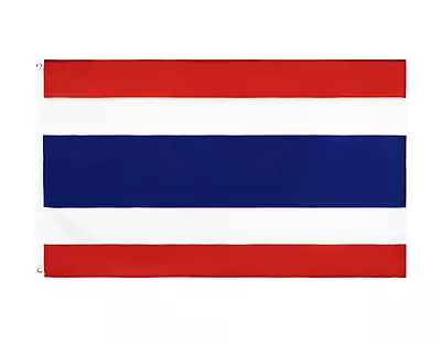 Large Thailand Thai Flag Heavy Duty Outdoor 90 X 150 CM - 3ft X 5ft • $9.95