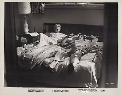 Rock Hudson + Mary Peach In A Gathering Of Eagles (1963) ❤ Vintage Photo K 405 • $19.99