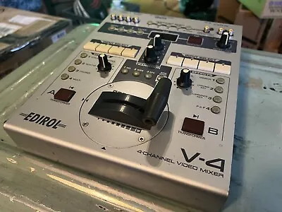 Roland Edirol 4-Channel Video Mixer/Switcher V-4 W/ Power Supply Video DJ Art • $439.99