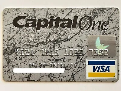 Capital One Silver Visa Credit Card▪️Expired In 2001▪️Collectible • $19.99