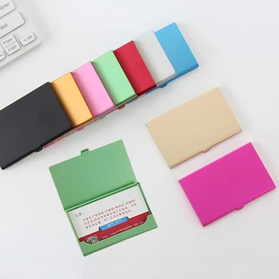 £3.29 • Buy Men Aluminium Business ID Credit Card Wallet Holder Metal Pocket Case Box