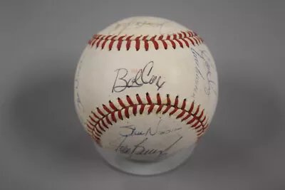 1985 Blue Jays Team Signed Rawlings Baseball Bobby Cox Garcia Tony Fernandez +17 • $40