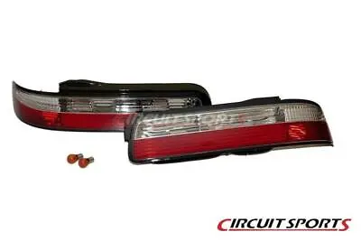$143.10 • Buy Circuit Sports 2pcs Rear Tail Light Kit Clear For 89-94 Nissan 240SX S13 Silvia