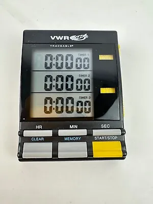 VWR 62344-588 Traceable Stopwatch Timer Laboratory Clock • $24.95