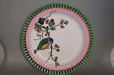 Minton Cabinet Plate Hand Painted  Bird Scene • £94.95