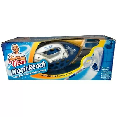 Mr Clean Magic Reach All In One Cleaning Tool Starter Kit Detachable Pole New • $27.99