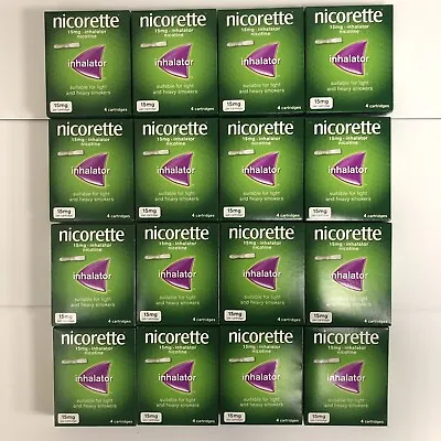 £31 • Buy Nicorette Inhalator Mouthpieces X16 Each Pack Comes With 4 Cartridges