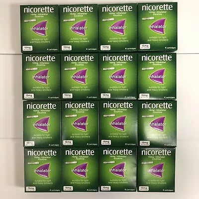 £31 • Buy Nicorette Inhalator Mouthpieces X16 Each Pack Comes With 4 Cartridges