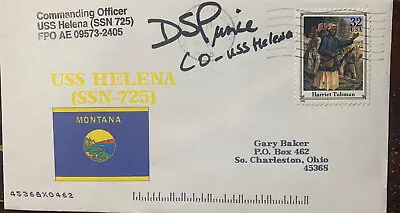 Portsmouth N H USS Helena Submarine Multicolored Signed By Commander • $4.25