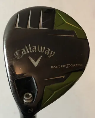 Callaway RAZR Fit Xtreme 3 Wood 15* LH 43.5 Matrix OZIK 6M3 Black Tie Graphite • $62.99