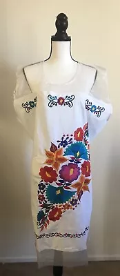 Embroidered Mexican Fiesta Dress Size XL • $25.99