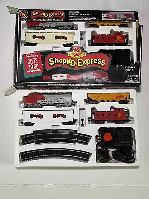 Vintage Rare Bachmann Shopko Express Santa Fe HO Electric Train Set - 2 Sets • $79.99