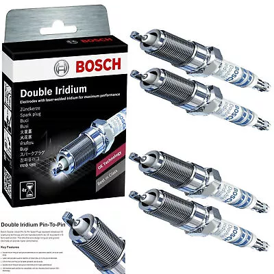 For Acura Mercedes-Benz Honda Mazda OE Germany Double Iridium Spark Plug 4PCS • $39.34