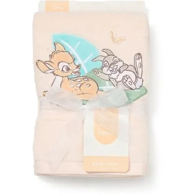~ Disney 100 ~ Bambi Bath Towel ~ Baby ~ Nursery ~ Thumper ~ • $54.99