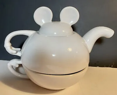 Disney Mickey Mouse Teapot Tea For One Teapot Cup Mug Set Disney- Thailand • $15.99