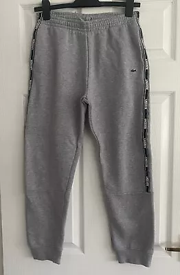 Lacoste Boys Grey Tracksuit Bottoms - 14/15 Yrs ( 164cm) • £18