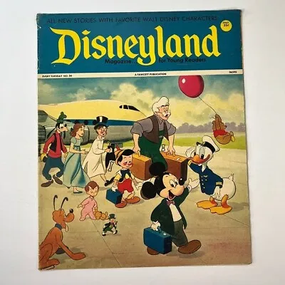 Vintage DISNEYLAND Magazine/comic No 56 -  Rare 1970s DisneyMania Item • $12