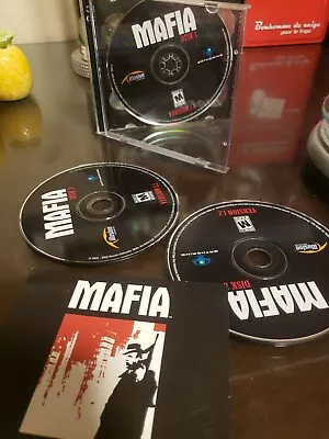 Mafia Version 1.2 PC Windows 3 CD Disc Set Video Game 2002 • £13.06