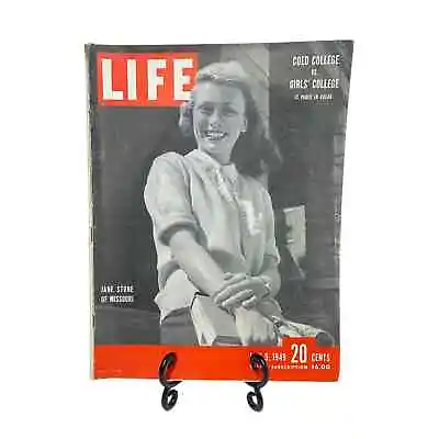 Life Magazine May 9 1949 Peace Road Show Hits Paris • $12.71