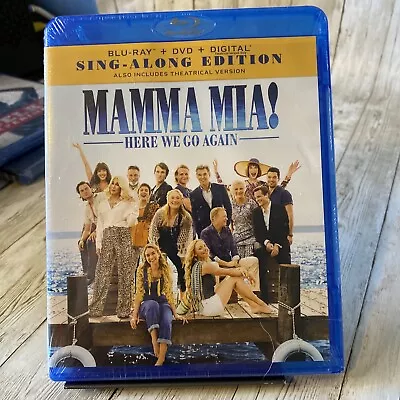 Mamma Mia!: Here We Go Again (Blu-ray + DVD) New Factory Sealed • $5.99