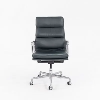 £1977.75 • Buy 2008 Herman Miller Eames Soft Pad Executive Desk Chair With Dark Green Leather
