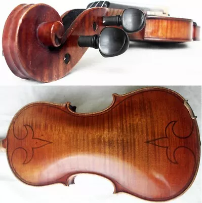 BEAUTIFUL RARE OLD GERMAN DA SALO VIOLIN ANTIQUE - VIDEO - バイオリン Master 小提琴 435 • $1942