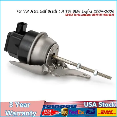 $69.90 • Buy Turbo Actuator KP39A For 2004-2006 VW Golf Beetle Jetta 1.9 TDI BEW 038253019S