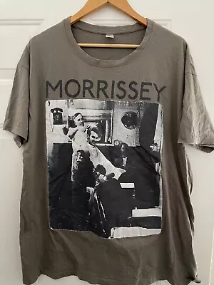Morrissey Barbershop Men's Size 2XL T-Shirt Rare Alternative Rock Pre-Owned • $19.95