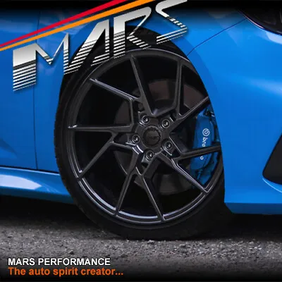 MARS MP-T4 Hyper Black 19 Inch Twist Concave Wheels Rims 5x100 BRZ WRX 86 A1 STI • $1699.99