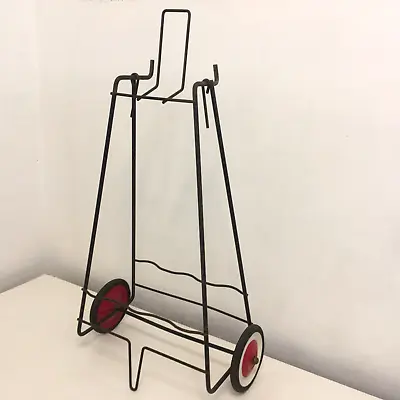 VINTAGE CROQUET CART On Wheels. Hand Truck Dolly FITS Set Of 6 Mallets And Balls • $40