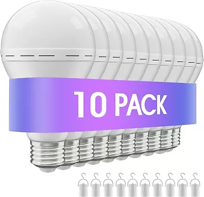 12W LED E27 Smart Bulb Emergency Light With Rechargeable Battery Lighting 10pack • $49.96