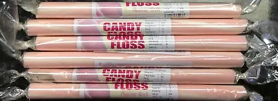 £4.49 • Buy SIX Sticks Of Traditional Seaside Candy Floss Flavour Rock - Made In Blackpool