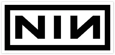 NIN Nine Inch Nails Sticker Decal *2 SIZES*  Vinyl Bumper Window Wall  • $3.90