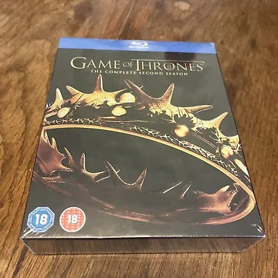 Game Of Thrones The Complete Second Season Blu Ray NEW And Sealed • £5.47