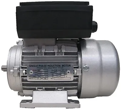 Single Phase Electric Motor 240V 3.7kW 5HP 1400rpm 4 Pole • $445.16