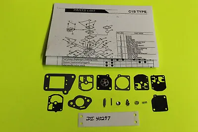 Homelite Chainsaw 240 245 Zama C1S-H4 C1SH4 C1S-H4A C1S-H8 C1SH8 Carb Kit New • $21.95