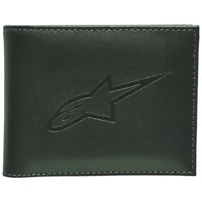 Alpinestars Ageless - Classic Leather Bi-Fold Wallets For Men - Military Green • $35.96