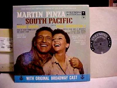 South Pacific LP Mary Martin Ezio Pinza W/ Original Broadway Cast GATEFOLD VG+ • $7.50