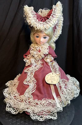 VINTAGE 1970s BRINN’S Musical Collectibles COLLECTIBLE EDITION Musical Doll 15” • $20.63