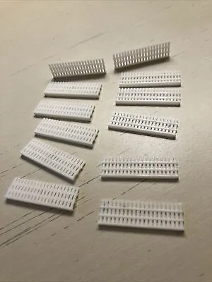 N Scale Fence White Picket Fence Board Fence Privacy Fencing Lot Of 12 • $13