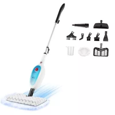  Steam Mop 10 In 1 MultiPurpose Powerful Steam Detachable Floor 10 X 7 X 5 • $131.30