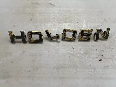 Holden Hq Hj Hx Hz One Tonne Commercial Ute Badge Lettering • $100