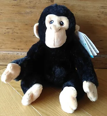 £6.99 • Buy Keel Toys Keeleco Chimp Monkey Soft Toy With Original Tags