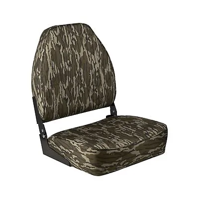 $132.49 • Buy Wise 8WD617PLS Series Camo High Back Boat Seat Mossy Oak Bottomland