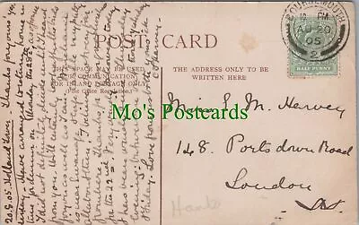 £3.99 • Buy Genealogy Postcard - Hervey Or Harvey, 148 Portsdown Road, London GL526