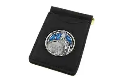 Spartan Coin In Valor There Is Hope Premium Leather Money Clip - NEW IN STOCK • $28.47