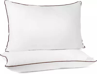Luxury Comfort Bed Pillows - Hypoallergenic Polyester Microfiber Material - Prem • $28.88